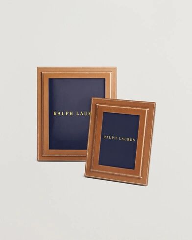 Ralph Lauren Home Brennan 8x10 Photo Frame Saddle