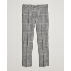 PT01 Slim Fit Glencheck Trousers Grey/Blue