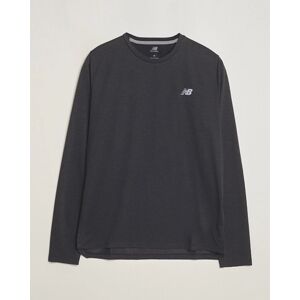 New Balance Running Athletics Run Long Sleeve T-Shirt Black