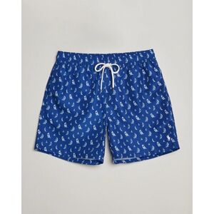 Polo Ralph Lauren Recycled Traveler Printed Swimshorts Blue Sail