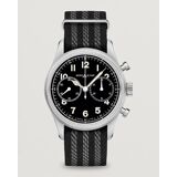 Montblanc 1858 Steel Automatic Chronograph 42mm Black Dial