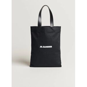 Jil Sander Canvas Logo Totebag Black