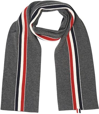 Thom Browne Jersey Stich Merino Scarf Medium Grey