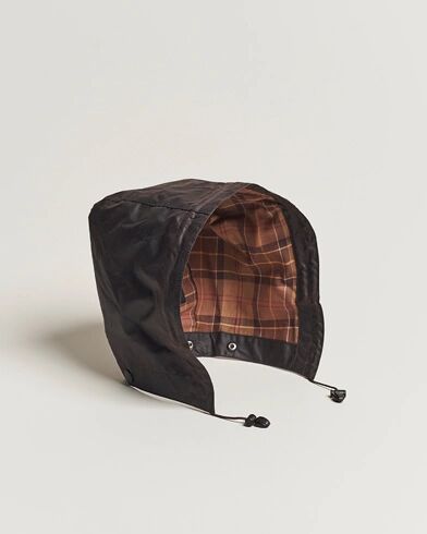 Barbour Lifestyle Waxed Cotton Hood Rustic