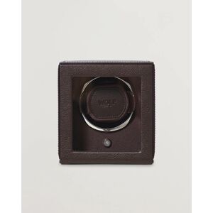 WOLF Cub Single Winder With Cover Dark Brown