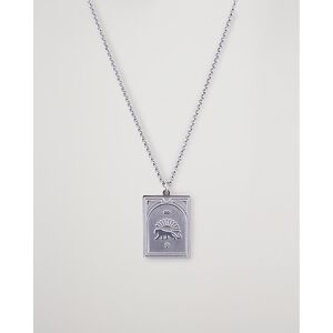 Tom Wood Tarot Strength Pendant Necklace Silver