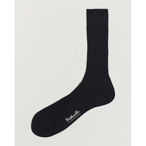 Pantherella Vale Cotton Socks Black