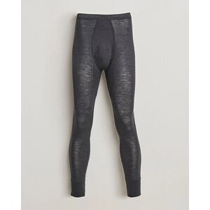 Zimmerli of Switzerland Wool/Silk Long Johns Charcoal