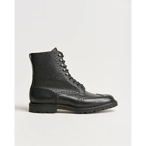 Crockett & Jones Islay Scotch Grain Vibram Boot Black Calf