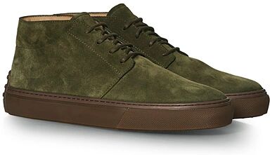 Tod's Cassetta Chukka Boot Forest Green Suede