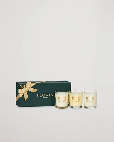 Floris London Mini Candle Set 3x70g