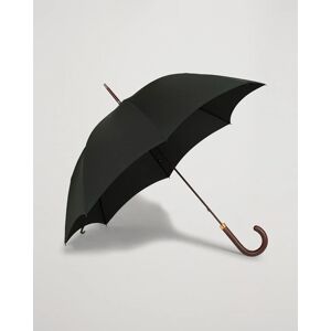 Fox Umbrellas Polished Hardwood Umbrella  Racing Green