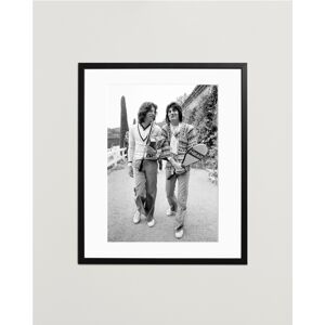 Sonic Editions Framed Mick & Ronnie Hit The Courts