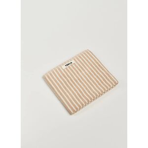 Tekla Organic Terry Hand Towel Ivory Stripe