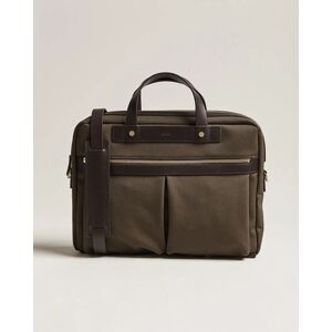 Mismo M/S Nylon Office Army/Dark Brown