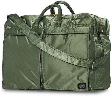 Porter-Yoshida & Co. Tanker 2Way Boston Weekender Sage Green