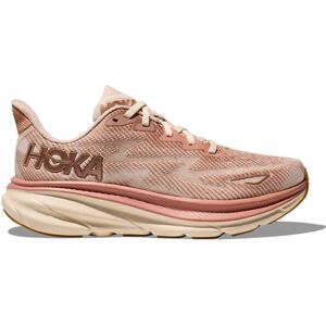 HOKA W Clifton 9 - Sandstone/Cream 36