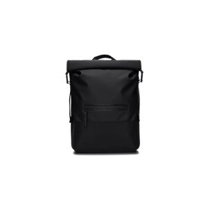 Rains Trail Rolltop Backpack W3 - Black One Size