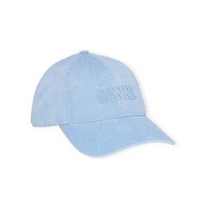 Ganni Cap Hat Denim - Baby Blue One Size