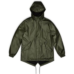 Rains Fishtail Jacket - Evergreen S