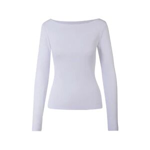 Camilla Pihl Petronella Rib Boatneck - White XL