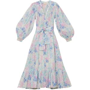 byTiMo Bohemian Midi Dress - Peonies S