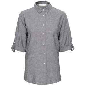 InWear KikoIW Shirt - Marine Blue Melange 34