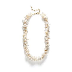 ANNI LU Pearl Power Necklace - Gold One Size