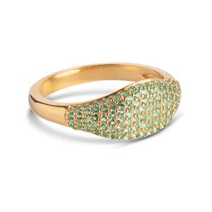 ENAMEL Copenhagen Sparkling Mary Ring - Green 52