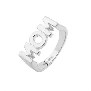 Maria Black Mom Ring - Silver 52