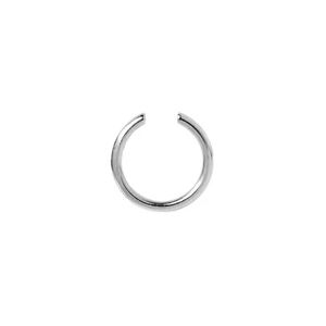 Maria Black Twin Mini Ear Cuff - Silver One Size