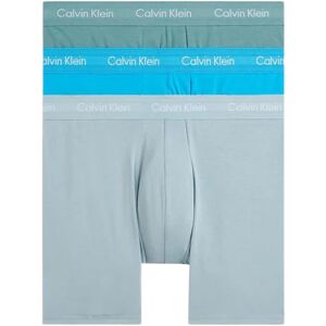 Calvin Boxer Brief 3Pk - Vivid Blue/Arona/Sagebush Green L