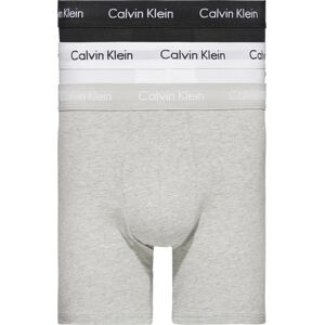 Calvin Boxer Brief 3P - Black/White/Grey Heather L