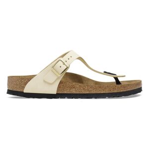 Birkenstock Gizeh Nubuck Leather Regular - Ecru 41