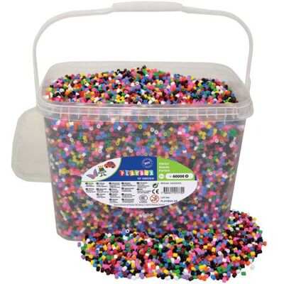 PLAYBOX Perler 10 Farger Mix (60 000) PLAYBOX Perler 10 Farger Mix (60 000)