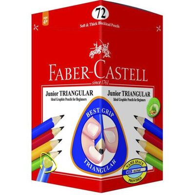FABER-CASTELL Begynnerblyant 2b (72) FABER-CASTELL Begynnerblyant 2b (72)