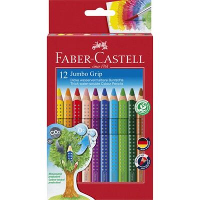 FABER-CASTELL Fargeblyant Jumbogrip (12) FABER-CASTELL Fargeblyant Jumbogrip (12)