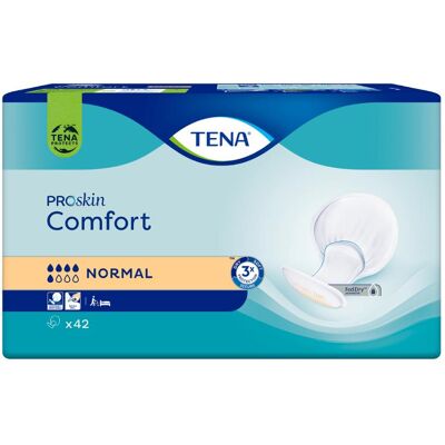 TENA ProSkin Comfort Normal - Inkonsistensputer - 42 stk TENA ProSkin Comfort Normal - Inkonsistensputer - 42 stk