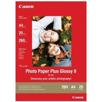 Canon Fotopapir Pp-201 Ii Gloss A4 (20) Canon Fotopapir Pp-201 Ii Gloss A4 (20)