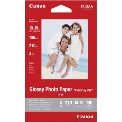 Canon Fotopapir Gp-501 Glos 10x15 (100) Canon Fotopapir Gp-501 Glos 10x15 (100)
