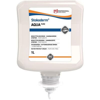 Stoko Aqua PURE Hudbeskyttelseskrem - 1L Stoko Aqua PURE Hudbeskyttelseskrem - 1L