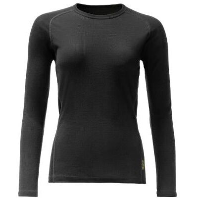 DEVOLD Trøye Ecobasic Dame Ull L Sort DEVOLD Trøye Ecobasic Dame Ull L Sort