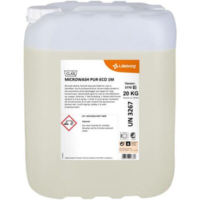 Clax Mikrofibervask Pur-Eco 1m 20l Clax Mikrofibervask Pur-Eco 1m 20l