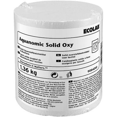 Ecolab Blekemiddel Aquanomic Solid Oxy 1,36kg Ecolab Blekemiddel Aquanomic Solid Oxy 1,36kg