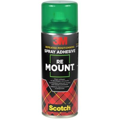 Scotch Spraylim 3m Remount 9473 Avtagbart Scotch Spraylim 3m Remount 9473 Avtagbart