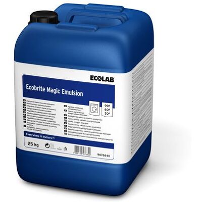 Ecolab Tøyvask Ecobritemagic Emulsi.25kg Ecolab Tøyvask Ecobritemagic Emulsi.25kg