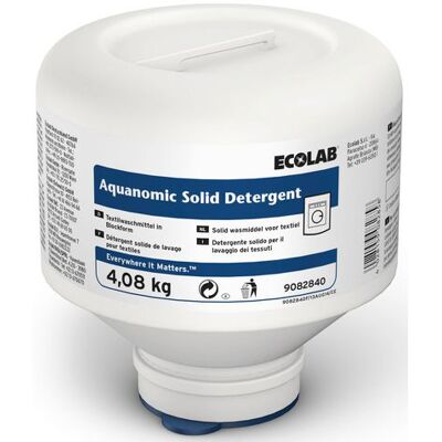 Ecolab Tøyvask Aquanomic Solid Detergent 4,08kg Ecolab Tøyvask Aquanomic Solid Detergent 4,08kg