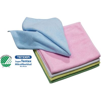 Generic Brands Tentant mikrofiber 40x40 blåt klut Generic Brands Tentant mikrofiber 40x40 blåt klut