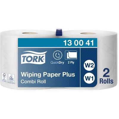 TORK Industritørk Plus 2l W1/2 255m (2) TORK Industritørk Plus 2l W1/2 255m (2)