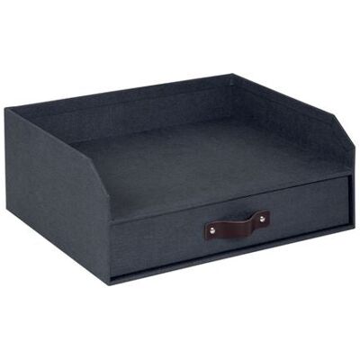 Bigso Box Brevkurv Bigso Walter A4 M/skuff Sort Bigso Box Brevkurv Bigso Walter A4 M/skuff Sort
